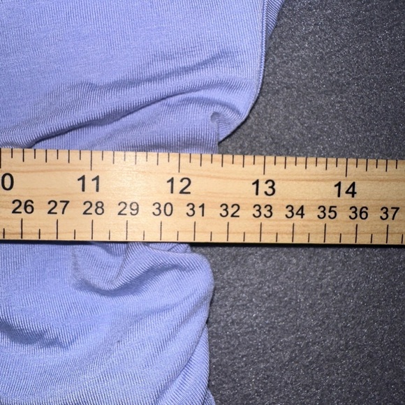 Forever 21 One Shoulder Slouchy Blue Top - Picture 5 of 5